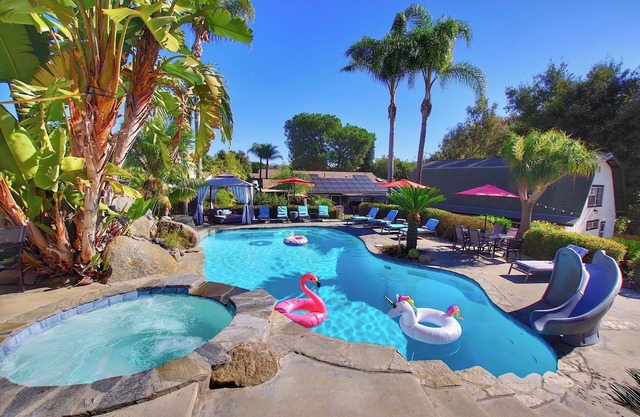 Oasis Pool Private Resort Guesthouse Game Room