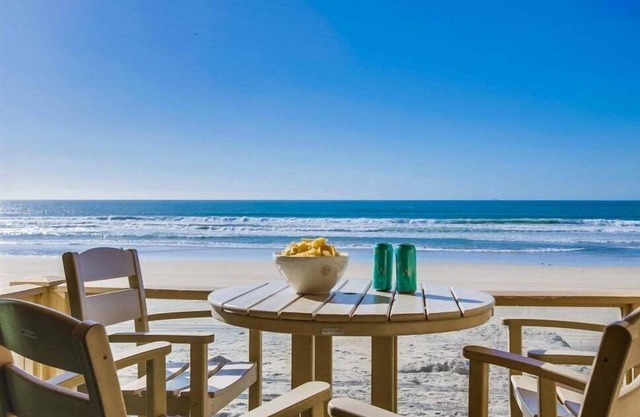 OCEAN FRONT * Remodeled * Waterfront View Deck