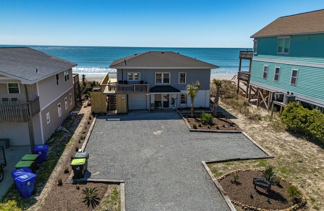 Oceanfront Charm | Classic 1960s Cottage | Screened Porch & Extra Suite