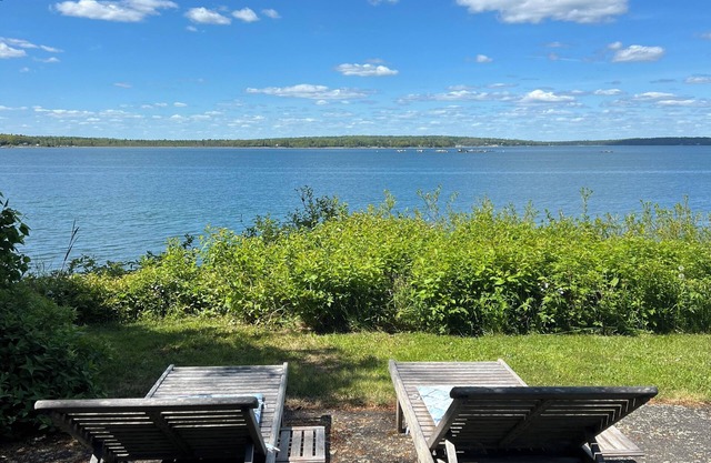 Oceanfront Cottage & Guest House, Private Beach, 3 Miles to Acadia National Park