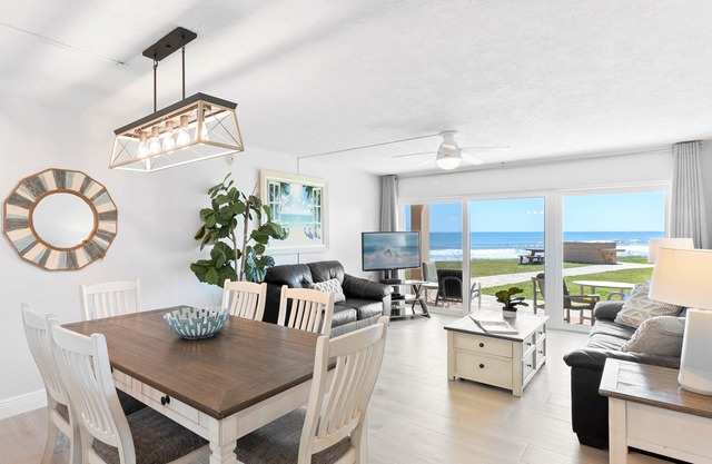 Oceanfront Ground Floor Condo w/Stunning Ocean Views, Heated Pool & Steps to the Beach! 🌊