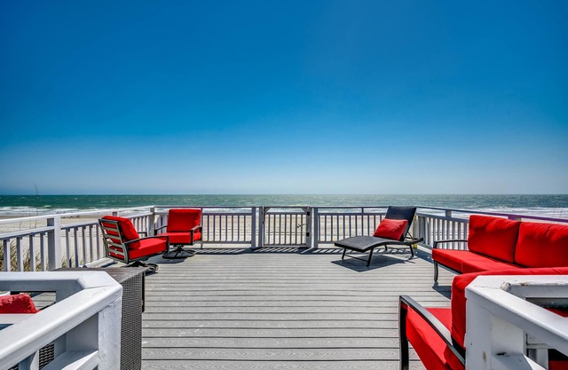 Oceanfront House on Private Beach w/Pool & Hot Tub by Luxury Beach Rentals