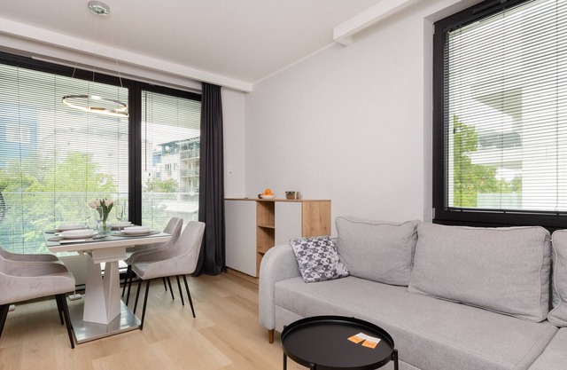 Okrzei 24 | Wifi, 2 Bedrooms, Balcony, Parking, Sopot
