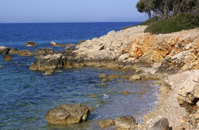 One bedroom apartment with terrace and sea view Jakišnica, Pag (A-10428-c)