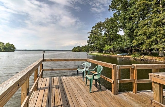 Open View Lakehouse- Lake front house with fishing dock (NO SWIMMING)