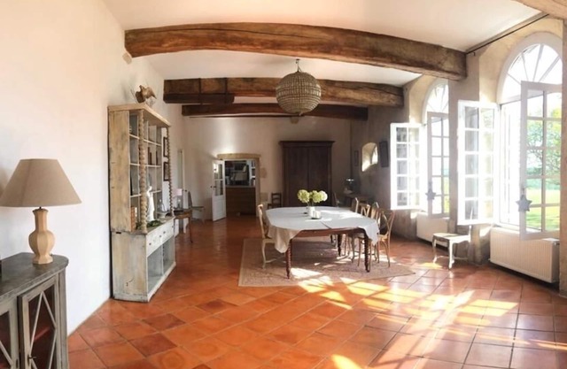 Orangery of a Bordeaux castle ideal for families!
