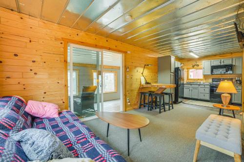 Oscoda Cabin with Charcoal Grill Walk to Lake Huron
