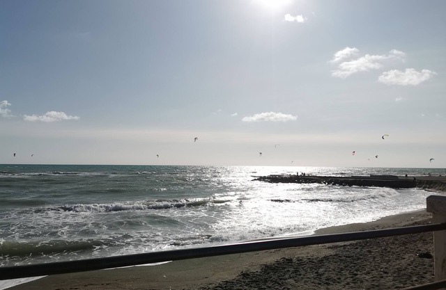 Ostia, apartment with garden sea front