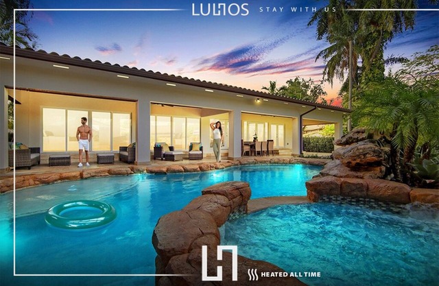 Paradise Near Beach-Downtown w/Heated pool/Mini Golf & BBQ