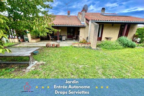 " Parenthèse Muretaine " Terrasse - 8 Pers - Wifi