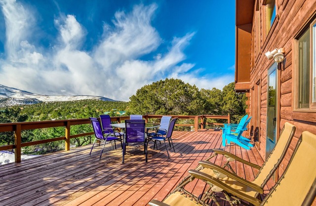 Peak View Lodge-Beautiful Mountain View, Large Deck, WiFi, W/D, Great for ATVs