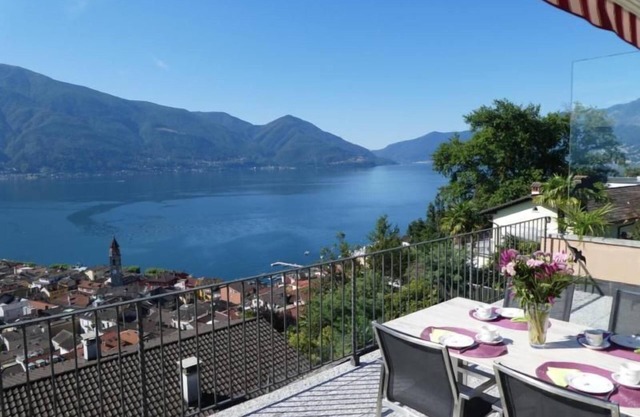 Penthouse flat with fantastic lake view