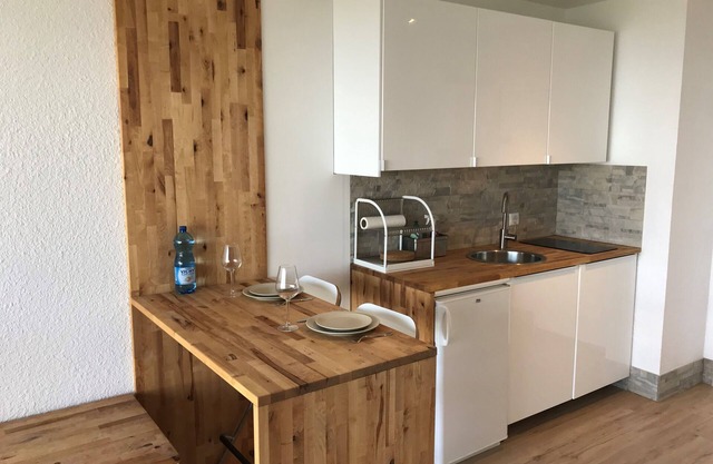 Perchoir 1: High-end studio with Scandinavian style very bright with a view