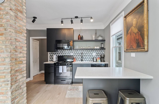 Perfect for a Hip and Romantic Getaway - This Chic Studio Offers the Best of the City by AllSet Turnover