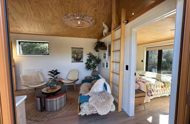 Petite Perfection tiny house at Lake Hawea