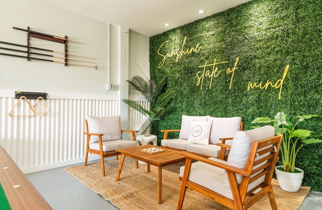 Pool & Beach, Game Room, View & Gym Equipment