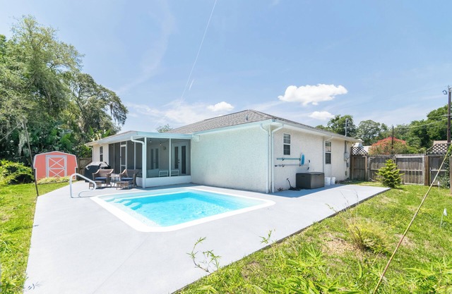 Pool & Grill 3BR Escape – St. Augustine Retreat