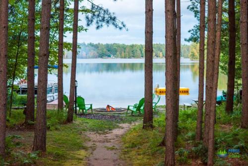 Porch in the Pines in Eagle River WI