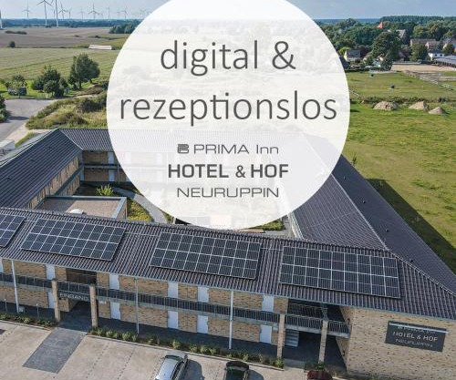 PRIMA Inn HOTEL & HOF NEURUPPIN - digitales & rezeptionsloses Motel