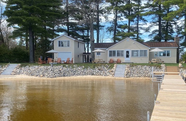 Private Beach with the best views on Long Lake!