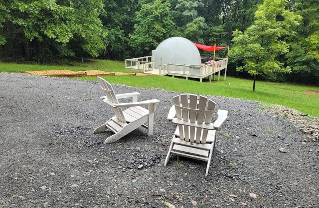 Private Haven in rural setting on over 100acres with incredibly unique geodome
