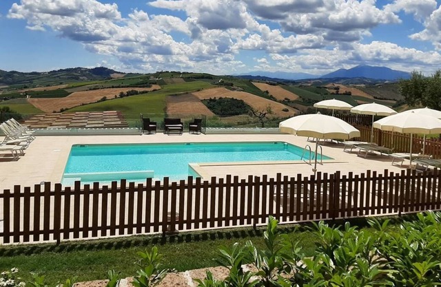 Private villa with swimming pool in Le Marche