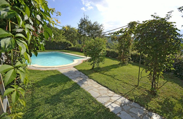 Private Villa with private pool, A/C, hot tub, WIFI, TV, terrace, panoramic view, close to Cortona