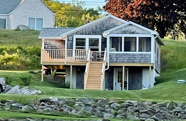 Privately owned water view cottage with fabulous views of Penobscot Bay!