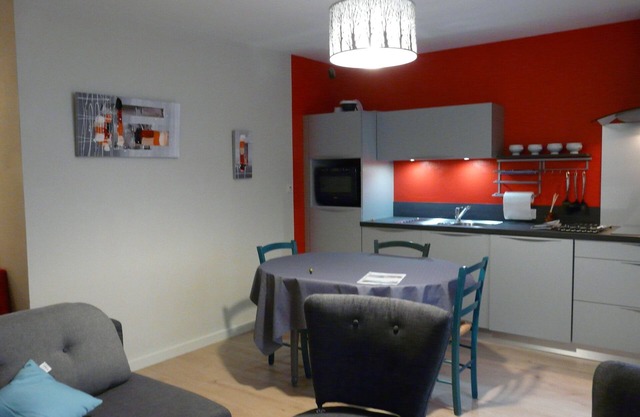 Quiet apartment in the centre of Fouesnant, 1.5 km from Cap Coz beach
