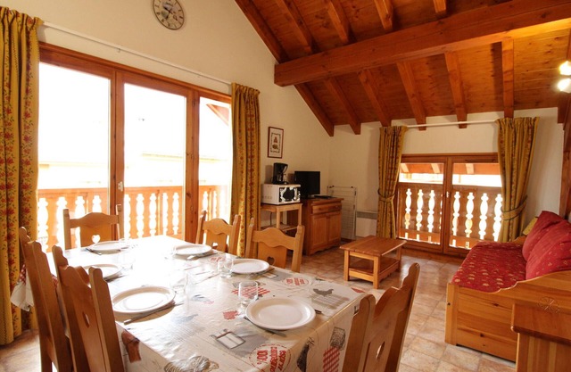 Quiet apartment near shuttles in Aussois