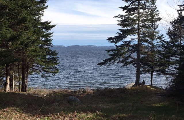 Quiet Ocean Front House Overlooking Penobscot Bay, Rocky Coast