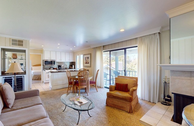 Quiet Top-Floor Unit | Private Balcony with Golf Course Views | On-Site Pool