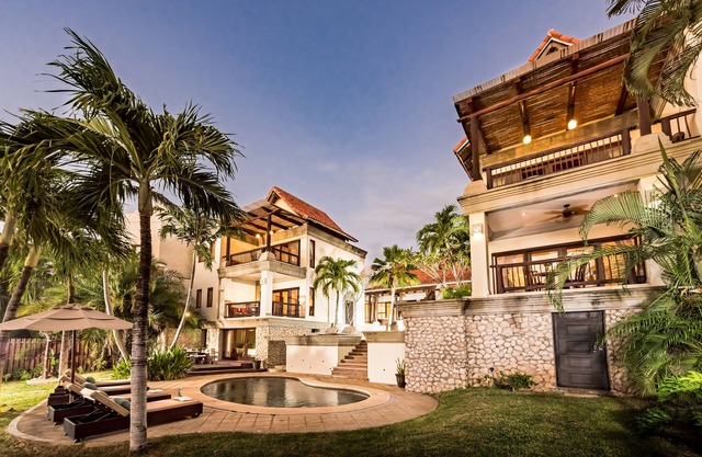 Rare Find! Gated LUXURY, 7500 sq. ft., Beachfront Villa on Millionaires Row
