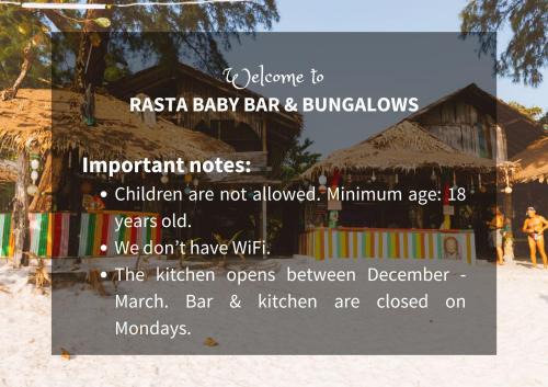 Rasta Baby Bar & Bungalows - Suitable for young travelers