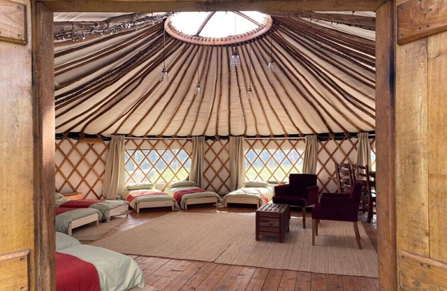Redwood - the BIG yurt