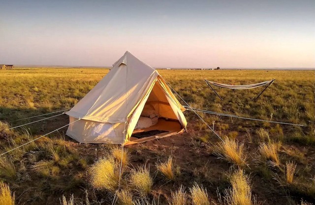 Remote Bell Tent with Spectacular Landscapes in Arizona