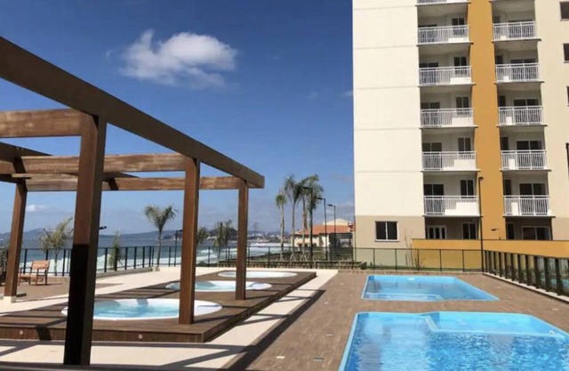 Resort Apto Frente ao Mar! Pé na Areia