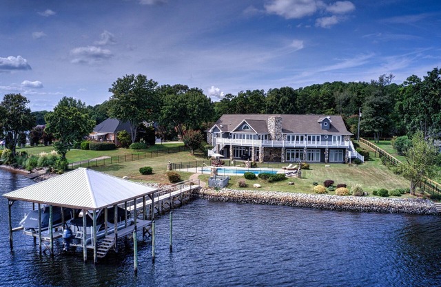 Resort-style Lake Norman home with unbeatable views from shore and pool!