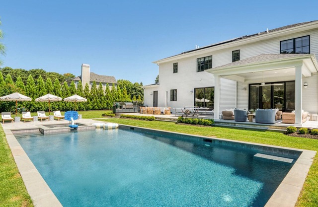 Resort-Style Southampton Escape with Pool, Spa & Tennis, Moments to Beaches