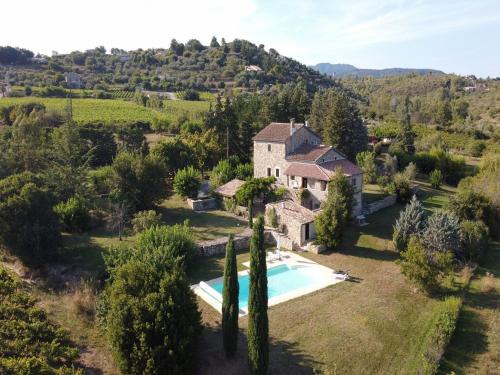 Restful Villa in Largentière with Swimming Pool