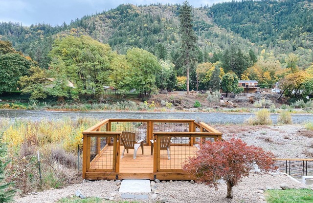 Riverfront House with hot tub, game room and more!