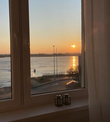 Romantyczny apartament z widokiem na Wislę