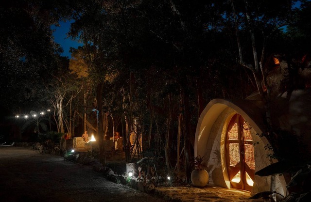 Room in Lodge - Unique Jungle Dome 2 Queen Beds
