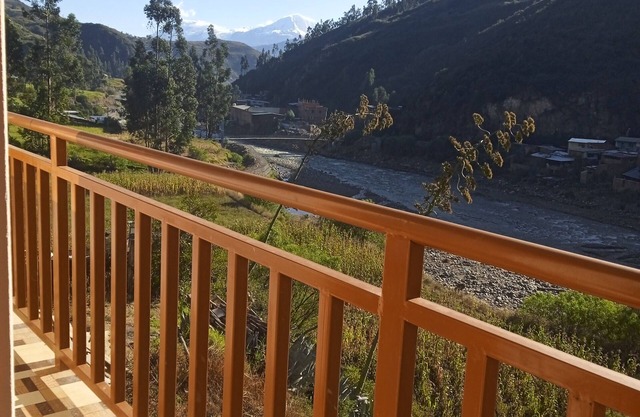 room private view mountain range white and interandean valley