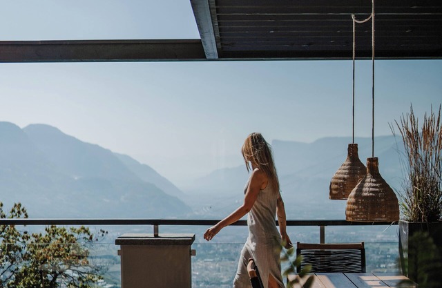 Ruhiges Loft in der Natur mit Fantastischem Blick auf Meran