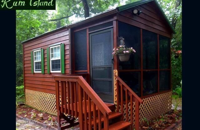 Rum Island Cabin on the Santa Fe River