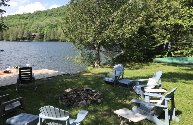 Rustic cabin on Daniel's Pond.