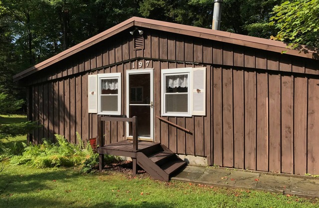 Rustic Cabin on Mccauley Mountain, One Minute From Downtown Old Forge.