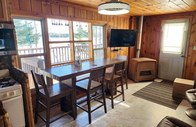Rustic cabin -Pontoon Available for Rent-