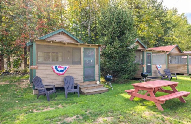 Rustic Retreat Steps Away From the Lake at Stiefvater's Lakeside Cottages!